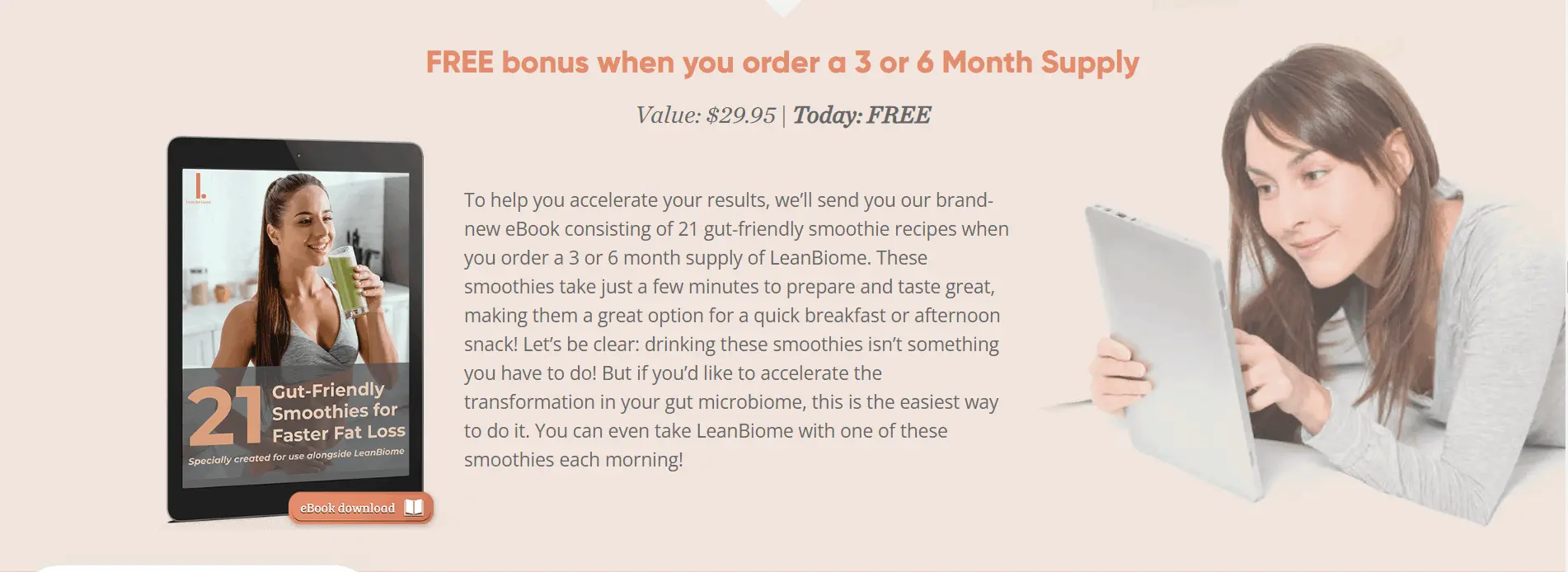 Leanbiome Bonuses